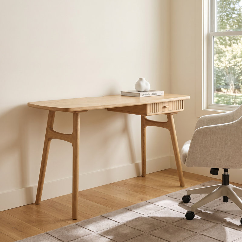 Mads Solid Wood Writing Desk