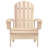 Harvel Fir Outdoor Adirondack Chair With Table-1445438672