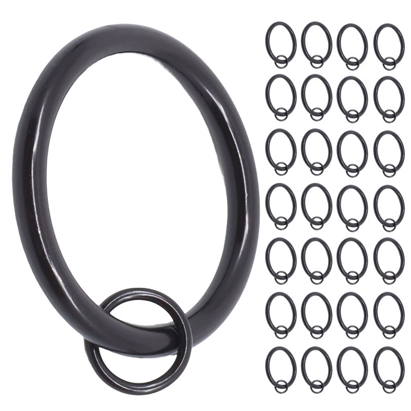 Curtain Rings, Oil-Rubbed Bronze