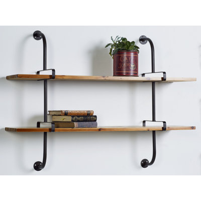 Springlake 2 Piece Wood Floating Shelf