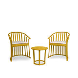 Raff - 3 Piece Conversation Set - with Cushions
