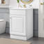 Meuble-lavabo de 20 po avec lavabo, meuble-lavabo avec tablette de porte et tablette réglable-115898727