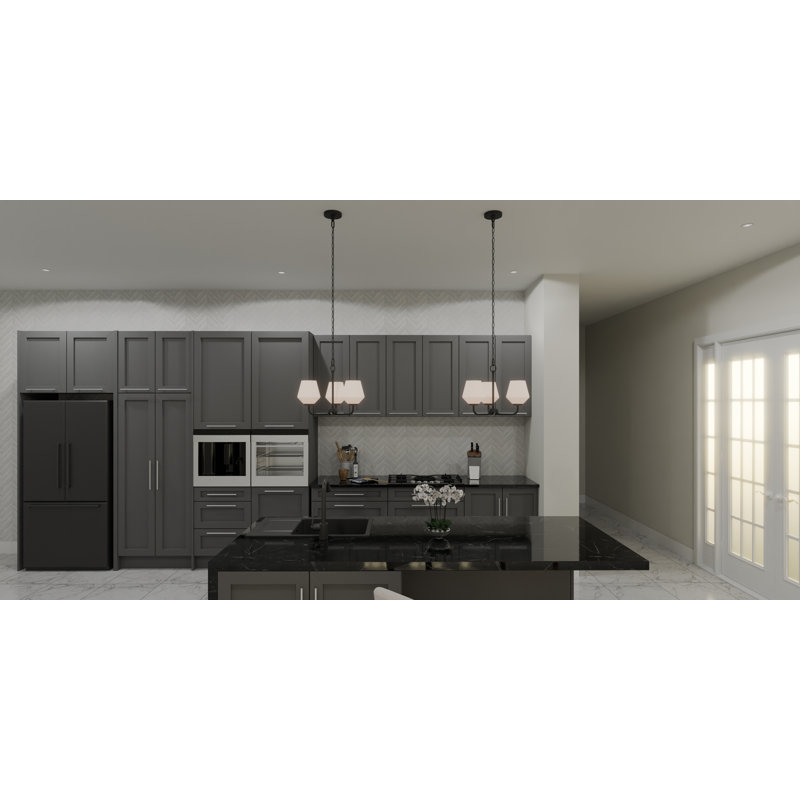 Sirkka 3-Light Matte Black Pendant Light, Noir mat