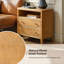 Table de bout en bois massif 28 po à 2 tiroirs Shera-1295796820