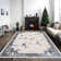 Monaco Series Abrstract Black/Gray/Ivory/Beige Area Rug