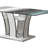 Chennai Glass Top Pedestal Dining Set