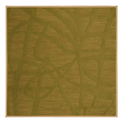 Machine Washable Abstract Brown Area Rug