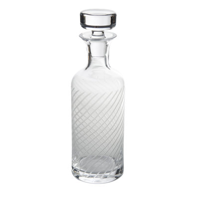 St. Regis Decanter, Diagonal Cut
