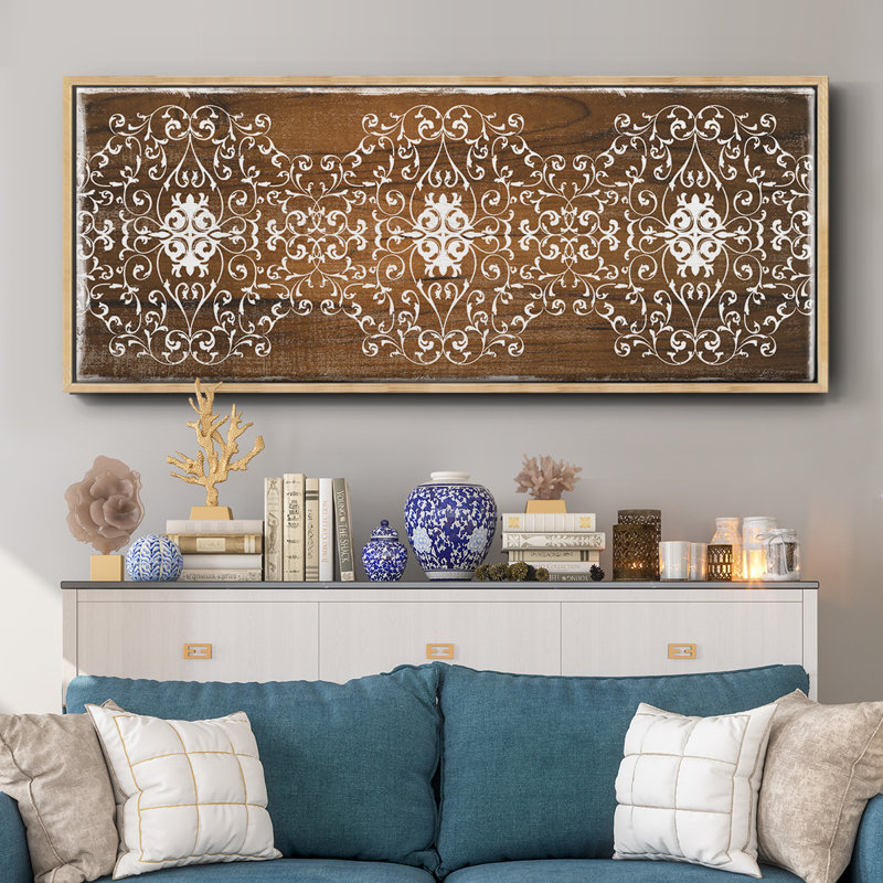 Boho Panel- Framed Canvas