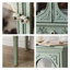 Armoire d'appoint en cèdre de style rétro