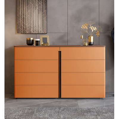 Armoire de chambre à coucher en bois massif