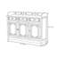 Classical Home Sideboard