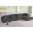 Michelyn 120.5"W 5 - Piece Corduroy Modular Sectional Sofa with Ottoman-625081125
