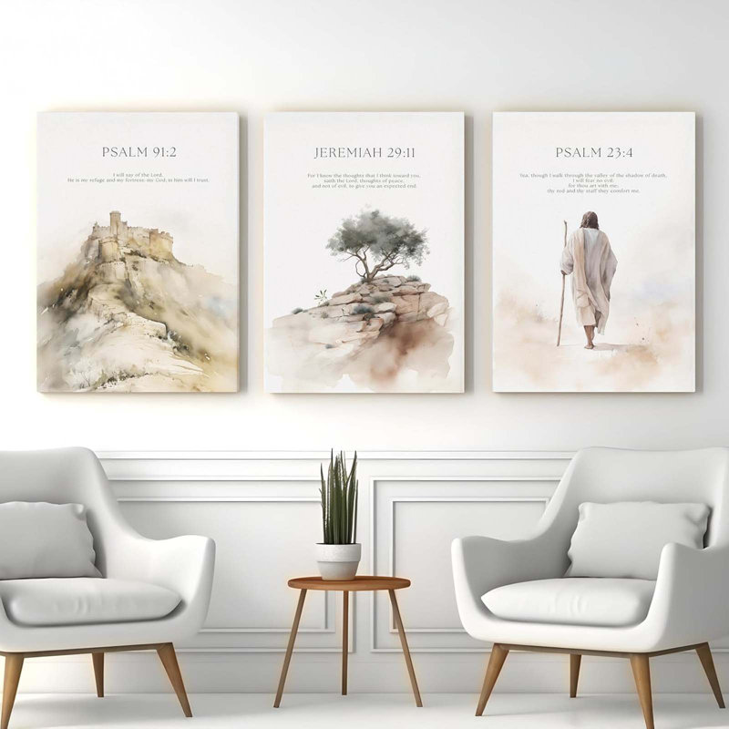 3 Piece Wrapped Canvas Print