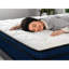 Pleine grandeur, 10 po, ressorts ensachés individuels, mousse à mémoire de forme, matelas, housse respirante, sommeil frais, fermeté moyenne, coffre-fort, gel rafraîchissant économique, sommeil, mousse américaine