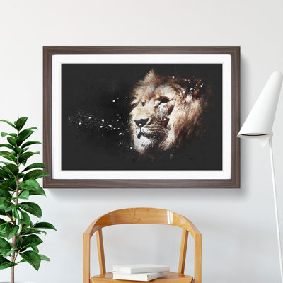 Lion Vol.8 - Picture Frame Graphic Art