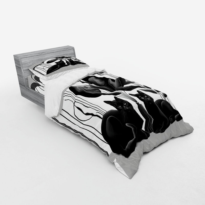 Polyester Duvet Cover, Twin Extra Long Duvet Cover + 2 Additional Pieces