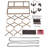 Gatlin 8 - Light 27'5'' W Modern Farmhouse Statement Rectangle Dining Room Chandelier