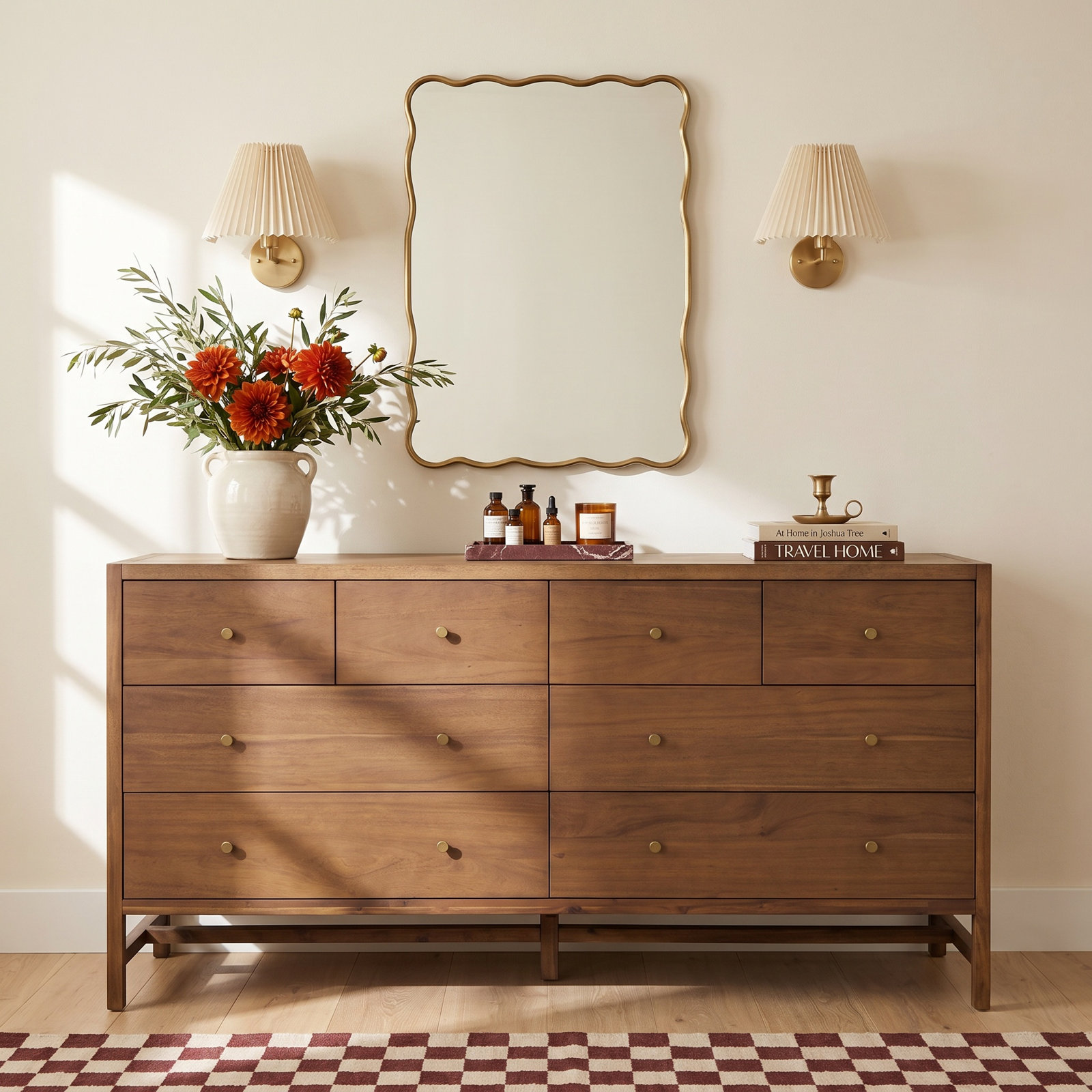 Nerida 72" Acacia Double Dresser