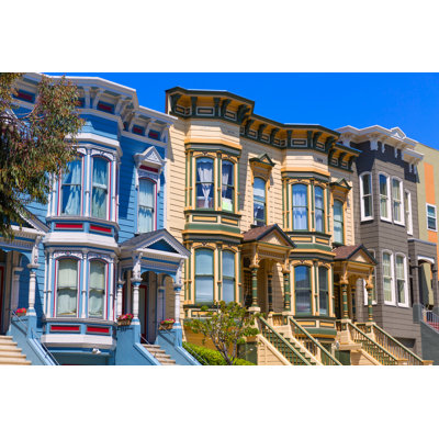 " San Francisco Victorian Houses "
