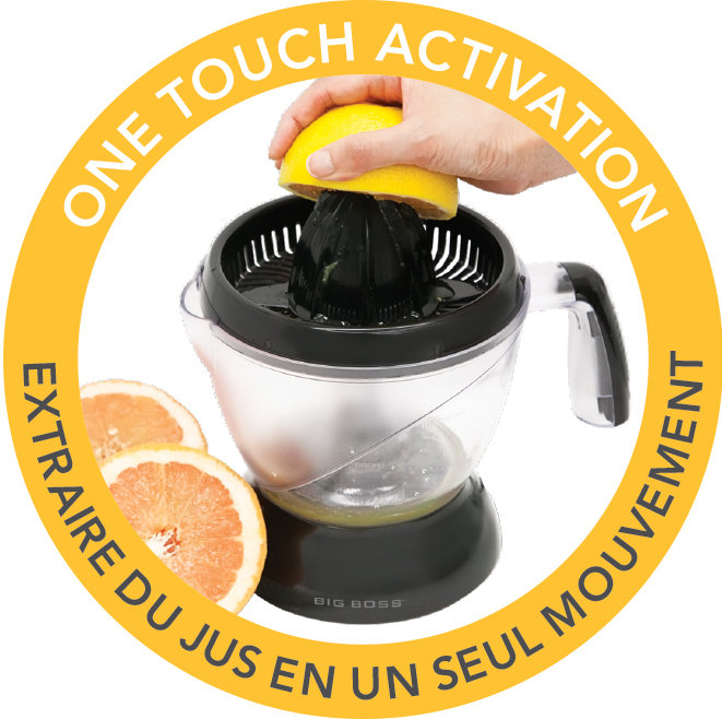 Presse-agrumes électrique Big Boss, Noir