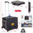 Collapsible Handcart With Retractable Handle, 80 Lbs Capacity, Foldable Storage, Multi-Purpose Utility Cart For Office, Groceries, And Tools