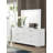 Vyara Rectangle Dresser Mirror in Glossy White