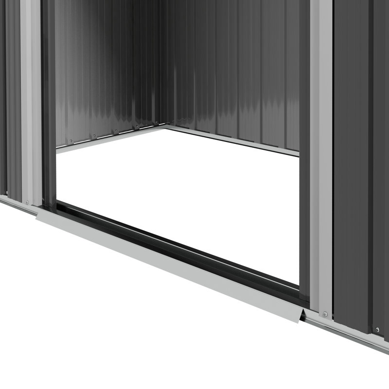 6 ft. 4 in. W x 3 ft. 7 in. D Vertical Storage Shed