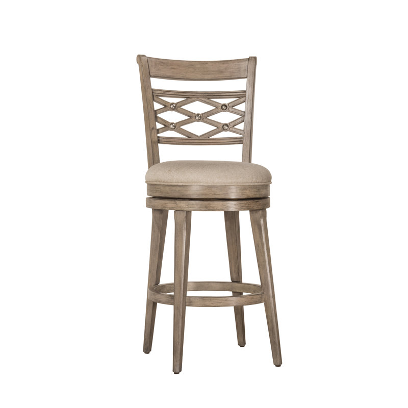 Tabouret de comptoir pivotant Siwani, Hauteur du siège de 26 po