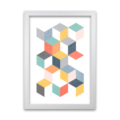 Scandinavian Geometric B 1 Piece Wall Art