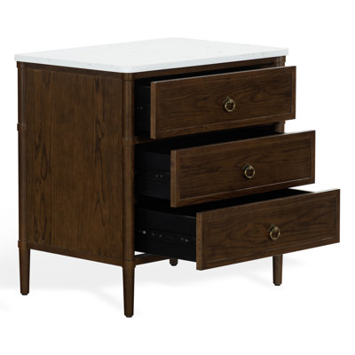 Alianna 3 Drawer Nightstand