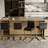 Antigone Upholstered Counter Stool with Metal Frame-2089512593-2089512591