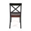 Ensemble de 2 chaises de salle à manger en bois d'acacia Roshan Farmhouse-215754269
