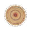Round Caspin Geometric Hand Woven 140cm X 140cm Area Rug