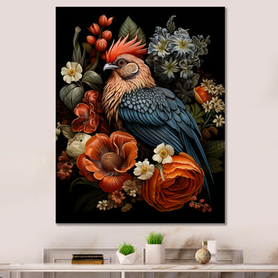 Art mural coq moderne avec coq moderne