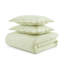 Ensemble de courtepointe réversible en coton uni Martha Stewart-125385456-125385455