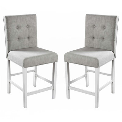 Set Of 2Pc Counter Height Dining Chairs