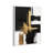 Golden Contrast I Canvas Gold Leaf Wall Art by Art Remedy-107456271-107456268