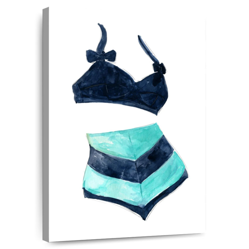 Sh maillots de bain rétro Navette III, H 12 po x l 8 po