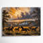 Art mural sur toile brune «USA State Kentucky»-99315433