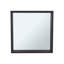 Armoire à pharmacie Plains H 23,6 po, 1 tablette, 1 miroir, wengé noir - Salle de bain (miroir inclus seulement)