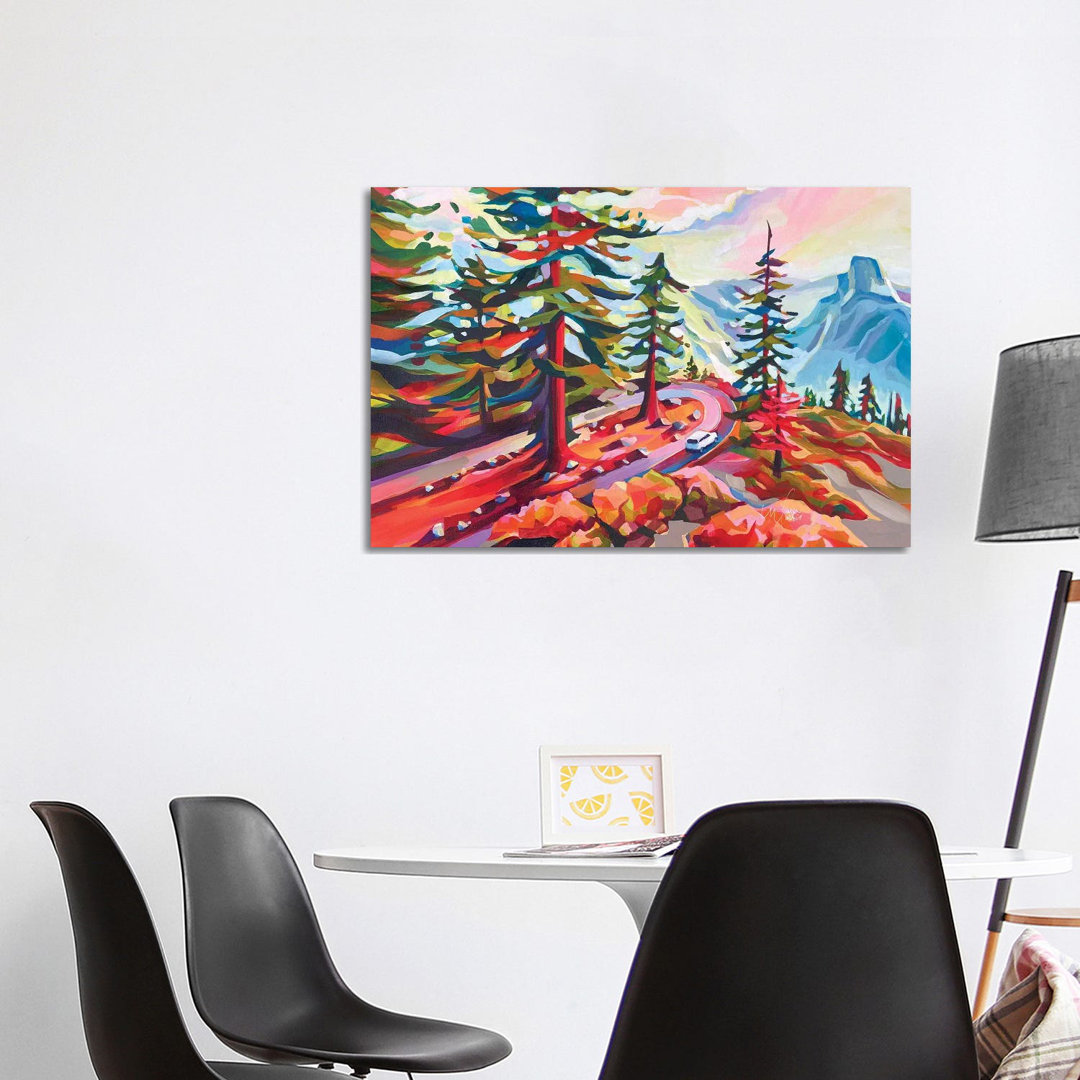 Yosemite Drive Ii von Maria Morris - Galerie- Giclée auf Leinwand