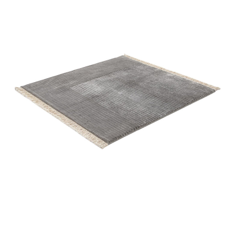 3 Ft Square Philip Light Gray Rug