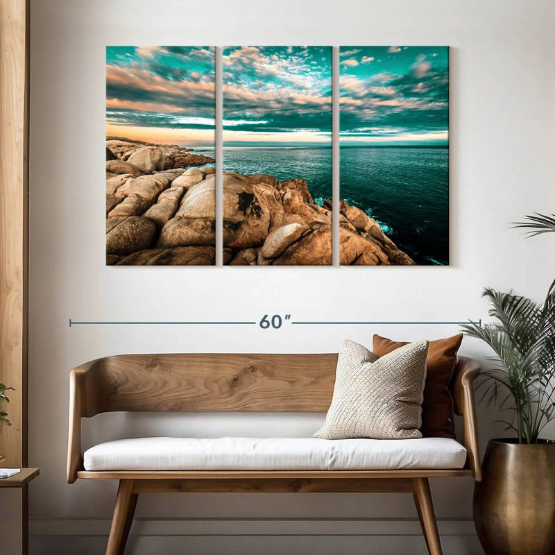 Gillard Dramatic Seascape, 32" H x 50" W