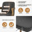 26" Upholstered Swivel Counter & Bar Stool with Armrest-302295353-332863166