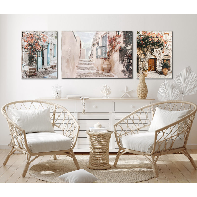 «Terracotta Steps», art mural sur toile