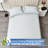 PHF 100% Rayon Derived from Bamboo Fitted Sheet, 16" Deep Pocket,2.5cm Wider Strong Elastic Easy Fit, Breathable Silky Soft Skin-Friendly for Hot Sleeper-124235913-124235916