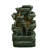 Resin Multi-Level Rock Fountain with LED Light