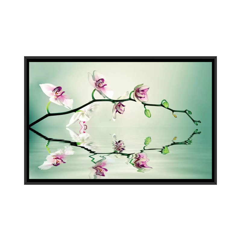Zen par Lee Sie - estampe numérique sur toile tendue avec châssis, H 18 po x l 26 po x P 1,5 po, Toile avec cadre noir