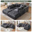 Canapé modulaire rembourré et désossé 6 pièces 6 pièces-613843741-619940500